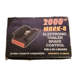 Mark-4 2000 Electronic Trailer Brake Control For 2 or 4 Brakes NOS!